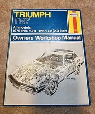 Triumph tr7 haynes for sale  Avon