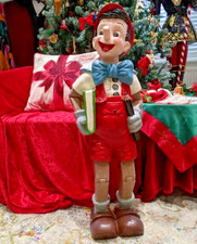 Vintage pinocchio resin for sale  UK