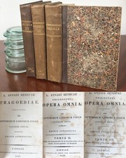 Usado, L. Annaei Seneca Philosophi Opera Omnia & Tragoediae 1832/35 Tauchnitz 3 Vol. HC comprar usado  Enviando para Brazil