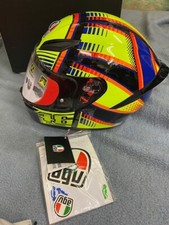 Capacete de rosto inteiro AGV K1 SOLELUNA 2015 Valentino Rossi não usado tamanho XL #4056 comprar usado  Enviando para Brazil