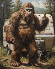 Sasquatch bigfoot artwork for sale  Addison