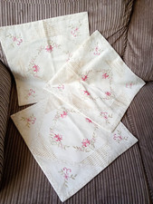 Vintage floral embroidered for sale  SLOUGH