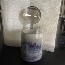 Usado, Pedra de cerveja Nurnberg com tampa de meio litro comprar usado  Enviando para Brazil