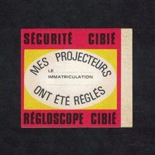 Autocollant sticker vintage d'occasion  Cerisy-la-Salle