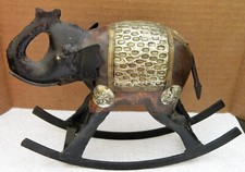 Rocking elephant sculpture for sale  Richmond