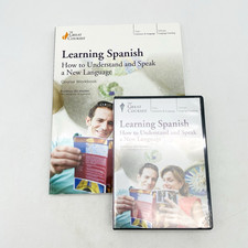 Great Courses Learning Spanish Workbook & Sealed Set of 6 DVDs Complete comprar usado  Enviando para Brazil