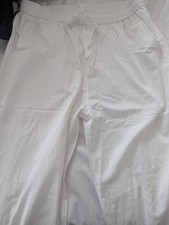 Mens linen trousers for sale  LEICESTER