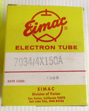 Eimac 7034 4x150a for sale  Santa Barbara