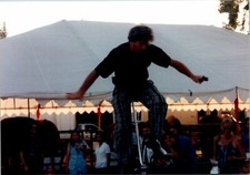 Blonde unicycle man for sale  Stockton