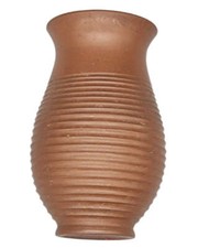 Vintage gerippte terrakotta gebraucht kaufen  Gundelfingen