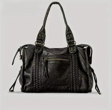 Sac cuir vintage d'occasion  Pontorson