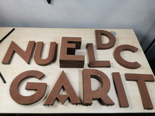 Buchstaben metall gebraucht kaufen  Trier