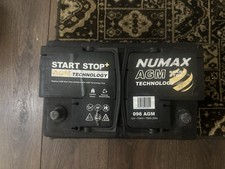 Numax 096agm start for sale  OLDHAM