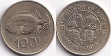100 kronur 1995 d'occasion  Charenton-le-Pont