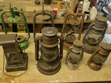 Vintage hurricane lamps for sale  IPSWICH