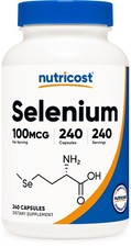 Selênio Nutricost 100mcg, 240 cápsulas vegetarianas comprar usado Selênio Nutricost 100mcg, 240 cápsulas vegetarianas comprar usado  Enviando para Brazil