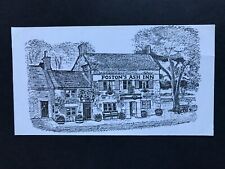 Cartão postal vintage Foston's Ash Inn Stroud Gloucester Betty and Terry Wardell comprar usado  Enviando para Brazil