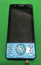 Unidad principal de teléfono NTT Docomo LUMIX estilo deslizable azul potencia confirmada Japón segunda mano  Embacar hacia Mexico