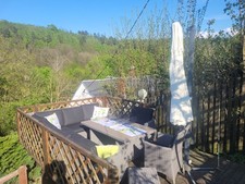 Poly rattan sitzgruppe gebraucht kaufen  Netzschkau