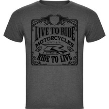 Camiseta motociclista aventura viagem presente / para motociclista Suzuki GSX-R comprar usado  Enviando para Brazil