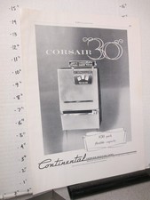 revista comercial anúncio 1958 CONTINENTAL máquina de venda automática Corsair 30 cigarro Oasis A comprar usado  Enviando para Brazil
