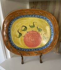 Bandeja de cerâmica mexicana vintage estilo Picasso PACO PADILLA, usado comprar usado  Enviando para Brazil
