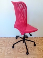 Red ergonomic swivel for sale  BOURNEMOUTH