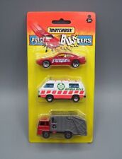 “MATCHBOX” 1994 PRICE BUSTERS PACOTE COM 3 **BMW VW CAMINHÃO DE LIXO AMBULÂNCIA** CARDADO comprar usado  Enviando para Brazil