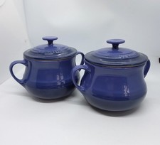 Pair creuset stoneware for sale  GODALMING