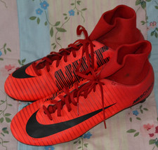 Czerwono-czarne buty piłkarskie z ćwiekami Nike Mercurial Victory 903609-616 UK 7 US 8 na sprzedaż  Wysyłka do Poland