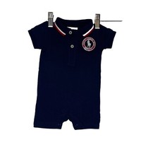 Polo Ralph Lauren 2012 equipe olímpica dos EUA bordada camisa polo azul marinho infantil 3M, usado comprar usado  Enviando para Brazil