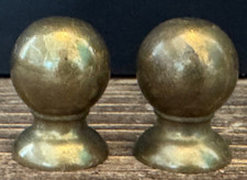 Vintage brass finials for sale  WIMBORNE