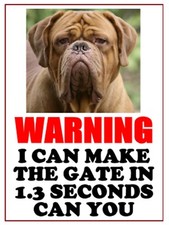 Dog bordeaux aluminium for sale  BIRMINGHAM