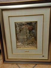 Quadro argento oro usato  Roma