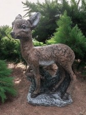 Vintage deer cement for sale  West Palm Beach