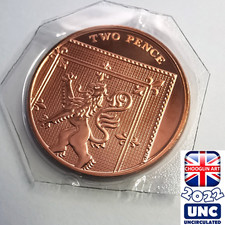 (BRILHANTE UNC) MOEDA BRITÂNICA 2022 ELIZABETH II DOIS PENCE 2p, 3 anos de idade!, usado comprar usado  Enviando para Brazil