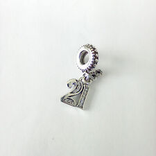 21st numbers charm for sale  BOLTON