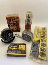 Lote VINTAGE HARDWARE E FERRAMENTA Grampos Fita Serra Soquete Bateria Colecionável comprar usado  Enviando para Brazil