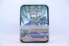Pokemon Emerald Nintendo Game Boy Advance Pre-Order Collector's Tin w/ VIP Card na sprzedaż  PL