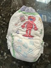 RARO Vintage 1 Pampers Pull Up Tamanho M Anos 2000 Fraldas Sesame Street ELMO comprar usado  Enviando para Brazil