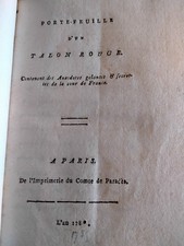 Livre 1780 portefeuille d'occasion Livre 1780 portefeuille d'occasion  Chambéry