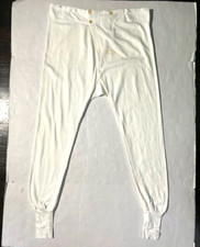 Usado, Roupa íntima térmica masculina rara vintage alemã Henkeln Plusch algodão terry longa John GG comprar usado  Enviando para Brazil
