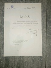 Firma autografa paolo usato  Roma