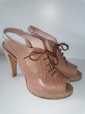 Sandali pelle marrone usato Sandali pelle marrone usato  Fermo