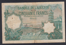 Billet algerie francs d'occasion  Avignon