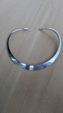 collier torque argent massif d'occasion  Châteauneuf-en-Thymerais