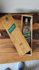 Etiqueta verde Johnnie Walker 15 anos 750 ml com caixa de madeira comemorativa Craggonmore 1869 comprar usado  Enviando para Brazil