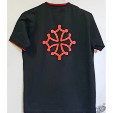 Shirt noir croix d'occasion  Lavelanet
