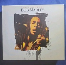 THE LEGENDARY BOB MARLEY 3- CD BOX SET ( CD, 1996 ) comprar usado  Enviando para Brazil
