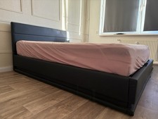 Polsterbett stauraum 140x200 gebraucht kaufen  Wittenburg